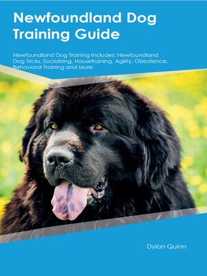 cover image of Newfoundland Dog Training Guide Newfoundland Dog Training Includes